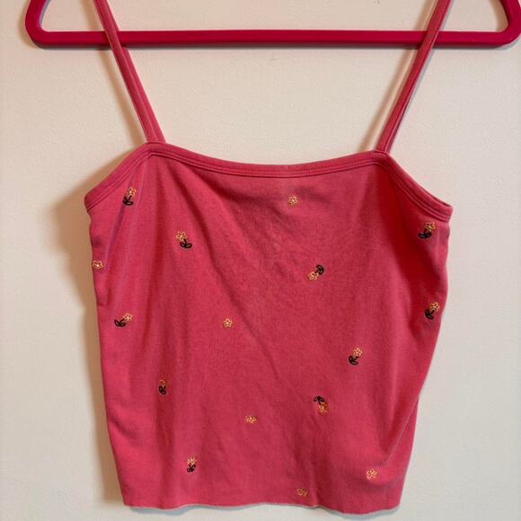 American Eagle Outfitters Tops - Vintage pink floral tank top blouse